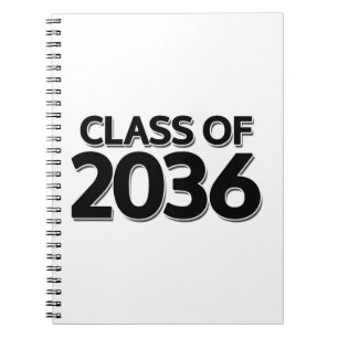 Class of 2036 notebook