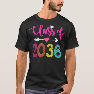 Class Of 2036 Pre K Graduate Preschool Graduatio T-Shirt