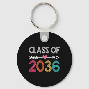 Class Of 2036  Pre-K Graduate Preschool Graduation Key Ring