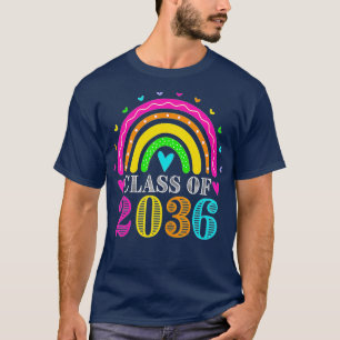 Class Of 2036 PreK Graduate Preschool Kids Girls G T-Shirt