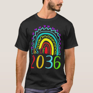 Class Of 2036 PreK Graduate Preschool Kids Girls G T-Shirt