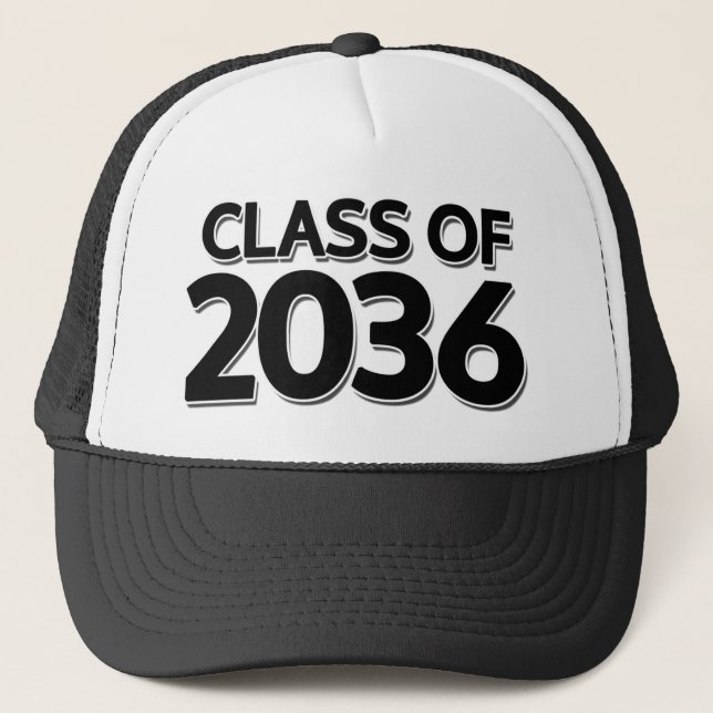 Class of 2036 trucker hat (Front)