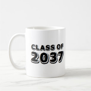 class of 2037 coffee mug