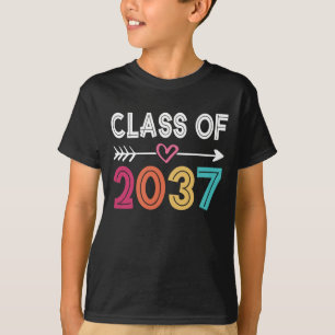 Class of 2037 Cute Graduation T-Shirt
