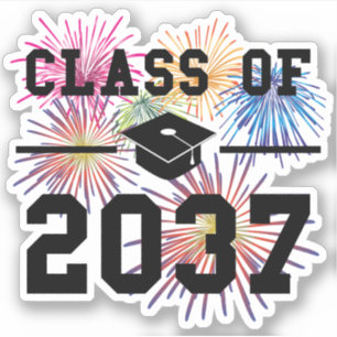 Class of 2037 First Day of School Grow with Me