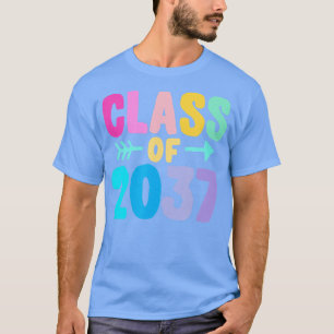 Class of 2037 Graduation Grow With Me  T-Shirt