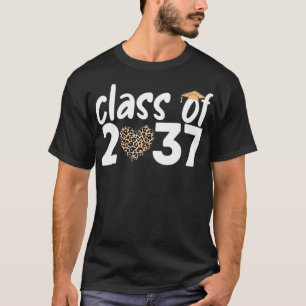 Class of 2037 Kindergarten Future Graduate Her Him T-Shirt