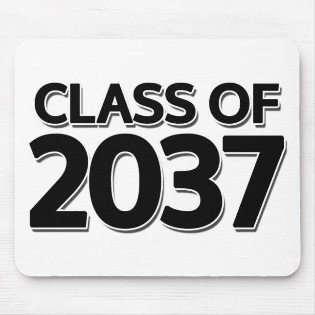 Class of 2037 mouse mat (Front)
