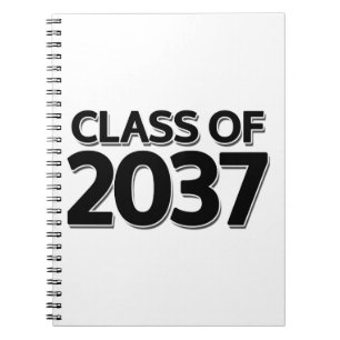Class of 2037 notebook