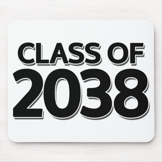 Class of 2038 mouse mat (Front)