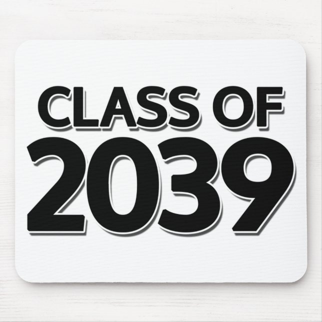 Class of 2039 mouse mat (Front)