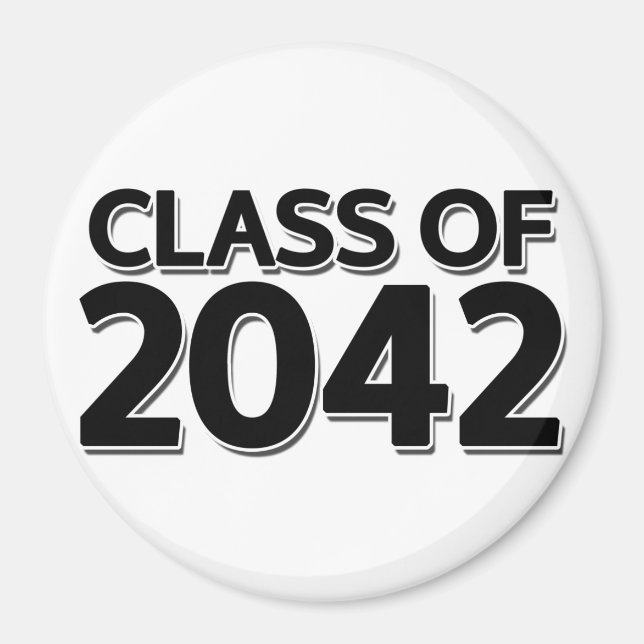 Class of 2042 magnet (Front)