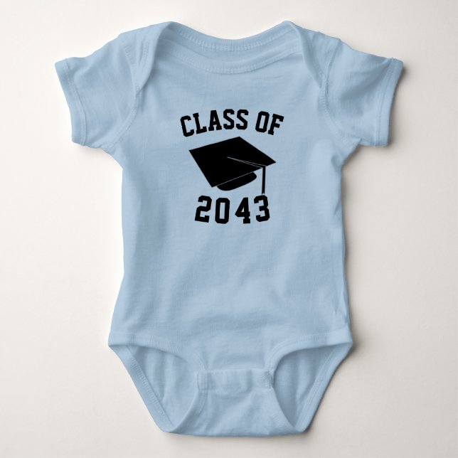 Class of 2043 Baby Shirt (Front)