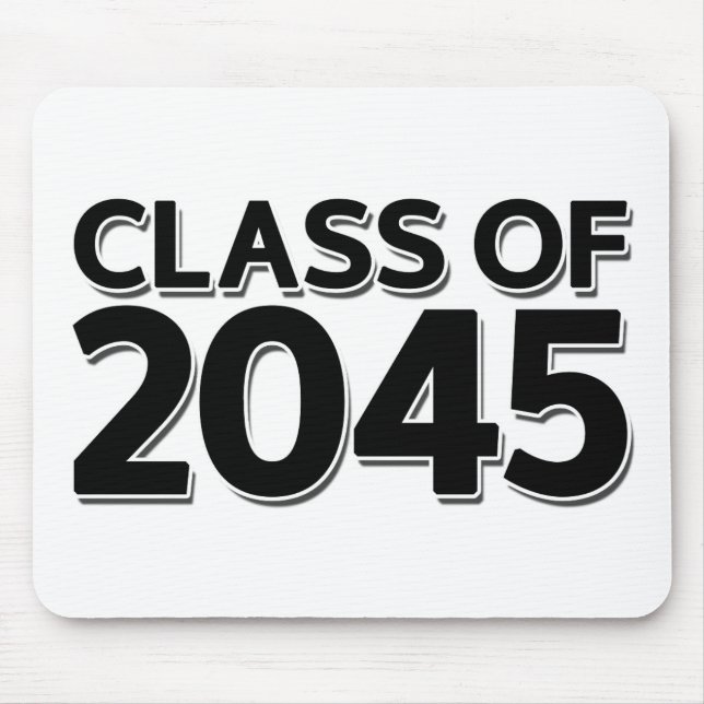Class of 2045 mouse mat (Front)