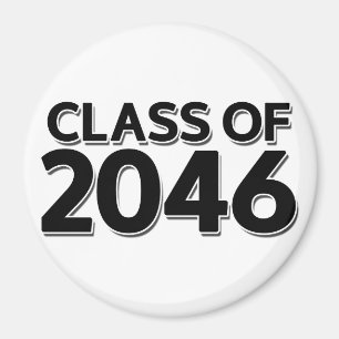 Class of 2046 magnet