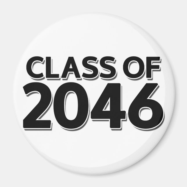 Class of 2046 magnet (Front)
