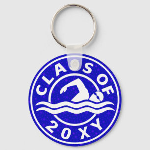 Class of 20?? Swimming Key Ring