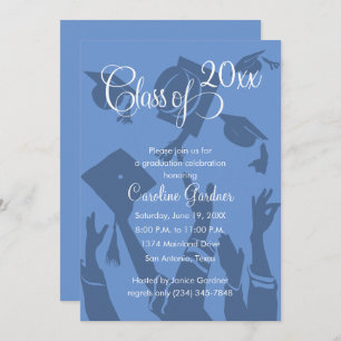 Class of 20XX Graduation Celebration Any Colour Invitation
