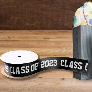Class of 20XX Graduation Custom Color Gift Ribbon Satin Ribbon