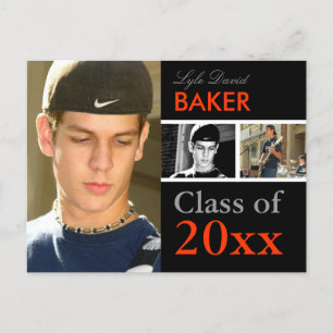 Class of 20xx Graduation Invitation Postcards