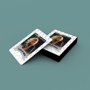 Class of 20xx Graduation Photo Frame Playing Cards