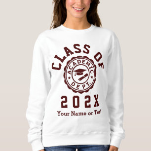 Class Of 20XX Graduation Sweatshirt