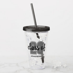 Class of (23) custom senior   acrylic tumbler