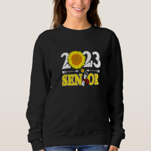 Class Of 23 Senior 2023 Sunflower Graduation Sweatshirt