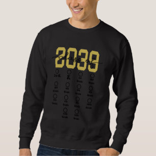 Class of 39 Grow with Me Pre K To 12th Grade with  Sweatshirt