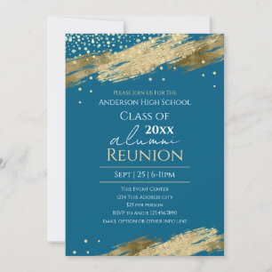 Class Of Any Year Alumni Reunion Invitation
