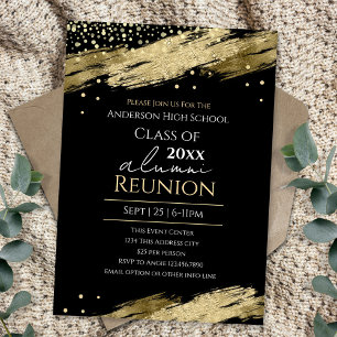 Class Of Any Year Alumni Reunion Invitation