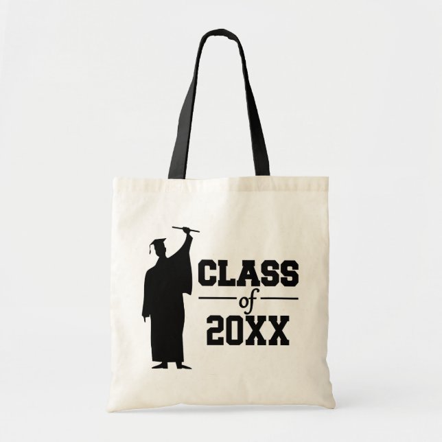 Class of ANY year custom bag -choose style, color (Front)
