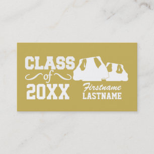 Class of ANY year custom business cards
