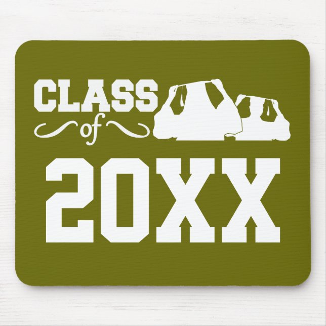 Class of ANY year custom mousepad (Front)