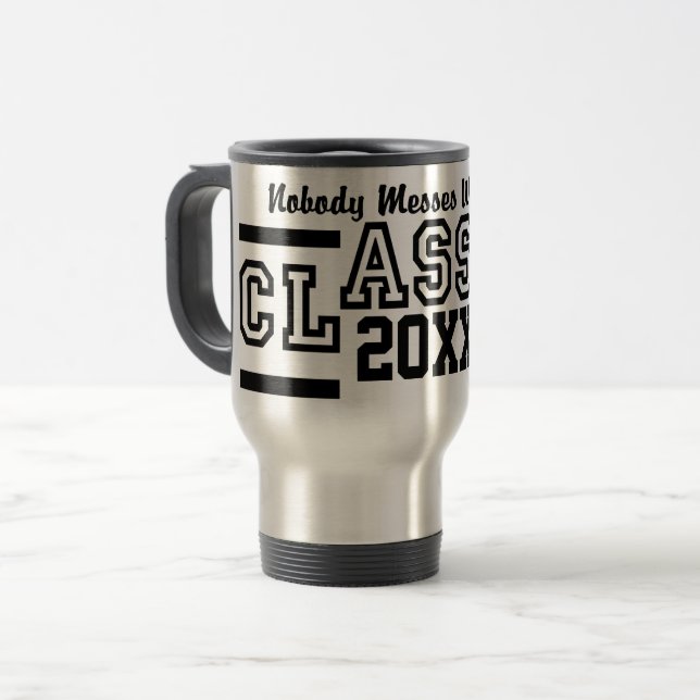 Class of ANY Year custom mug - choose style (Front Left)