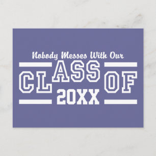 Class of ANY Year custom postcard