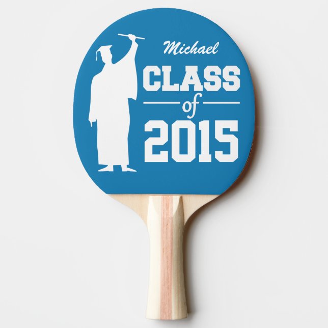 Class of ANY year custom text & color paddle (Back)