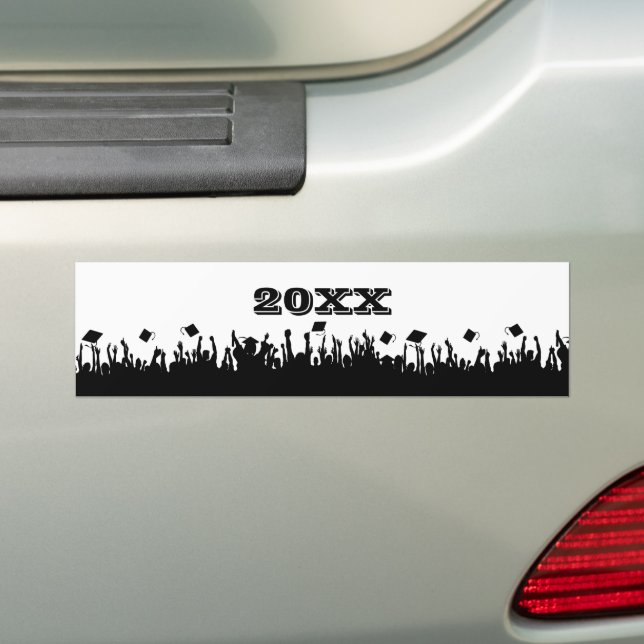 Class of Bumper Sticker Choose Colour Click Edit (On Car)