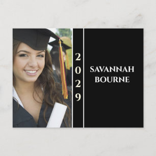 Class of Change to Current Year Graduation  Invitation Postcard