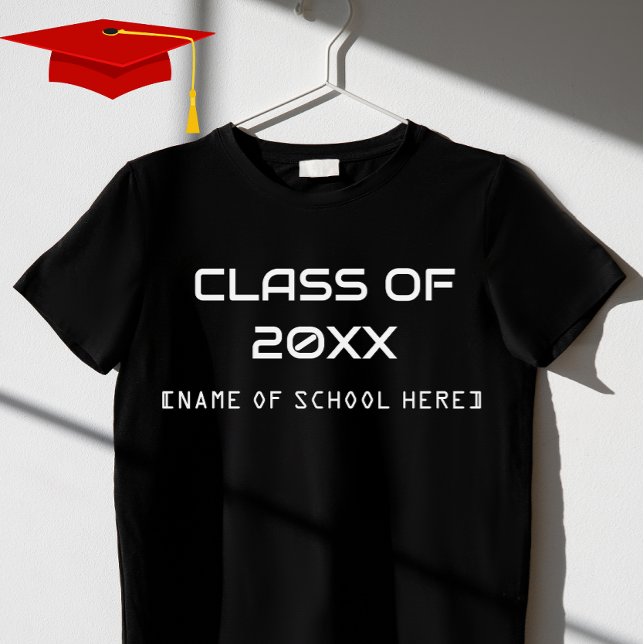Class of Grad Black T-Shirt (Creator Uploaded)