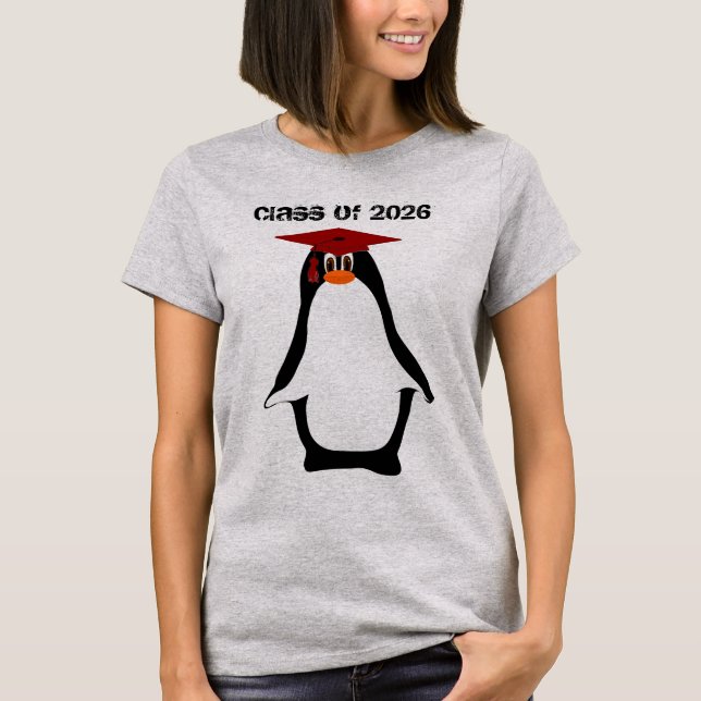 Class of Graduation Change to Current Year T-Shirt (Front)
