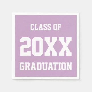 Class Of Graduation Party Napkins