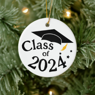 Class of Graduation Year Ceramic Tree Decoration