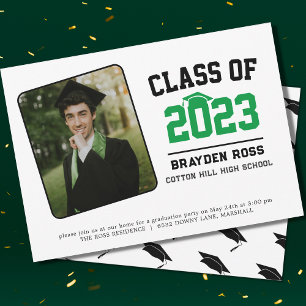 Class of High School Graduation Party Invitation