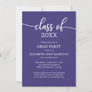Class of High School Graduation Party Invitations