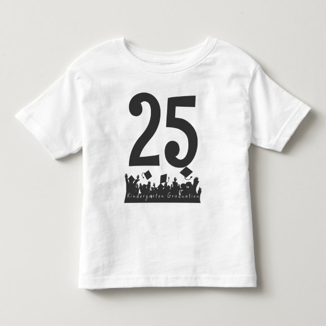 Class of  Kindergarten graduation Toddler T-Shirt (Front)