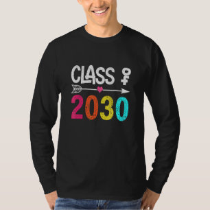 Class Of Senior 2030 Graduate Graduation Men Wome T-Shirt
