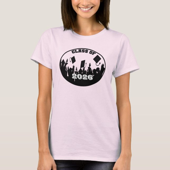 Class of T-shirt You Customise Year Font/Colour (Front)