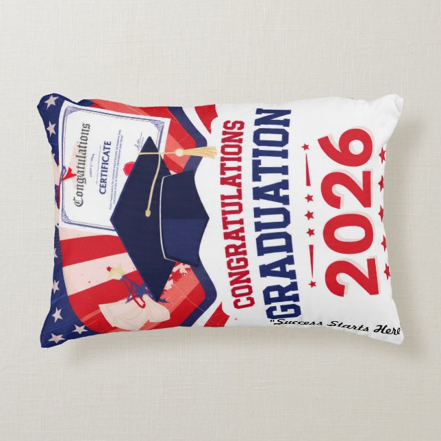 "Class Of Winners" Decorative Cushion (Front)