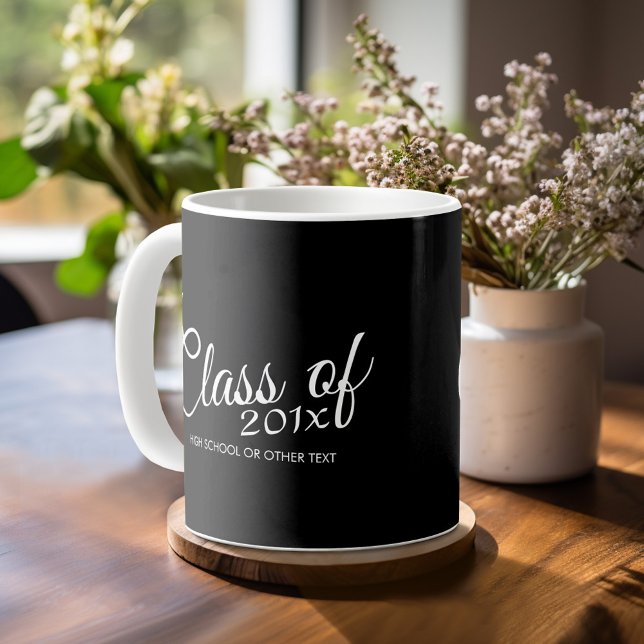 Class of with Custom Year and High School Coffee Mug (Creator Uploaded)